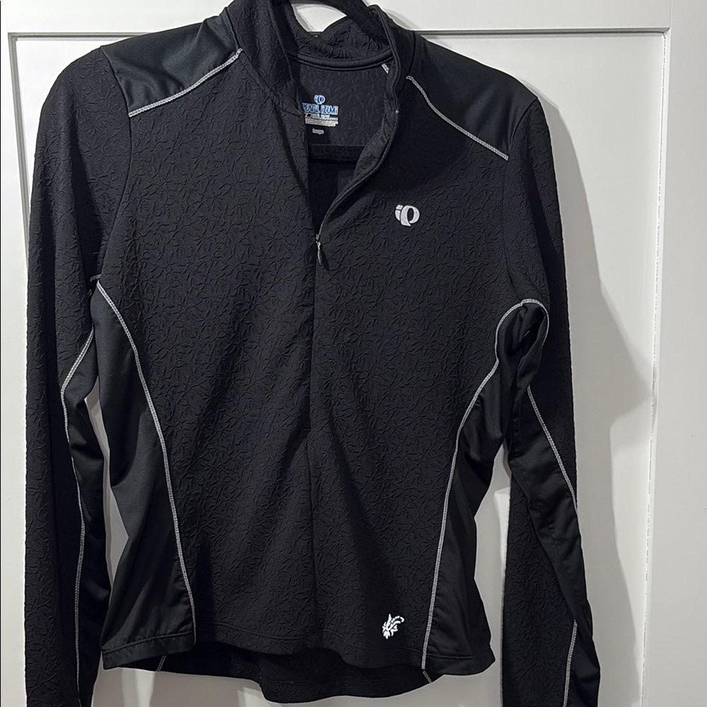 Women’s Pearl Izumi Black Long Sleeve Cycling Jersey